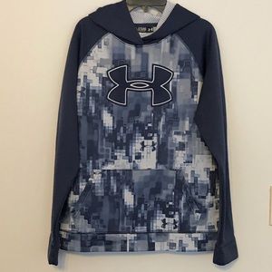 Under Armour Blue Hoodie Youth XLarge
